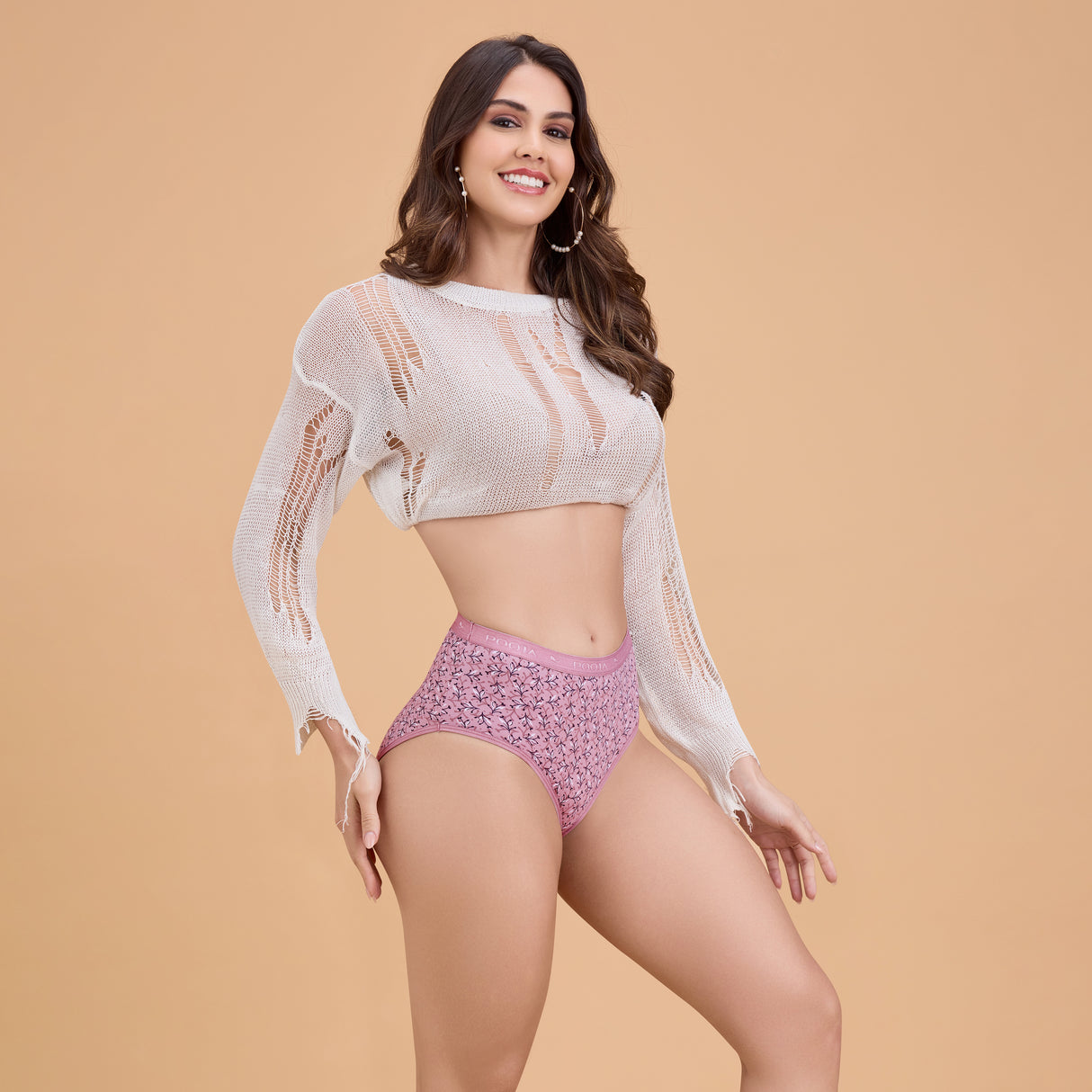 Stylish Printed Hipster Panty for Women|Soft & Comfortable Fit PQ5040-2PC