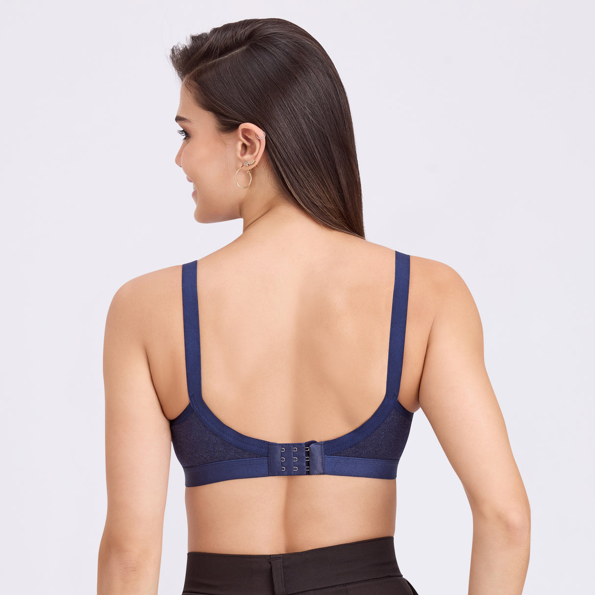 Full Coverage D Cup Bra D Non Padded, Wire-Free Comfort Support- BQ2099