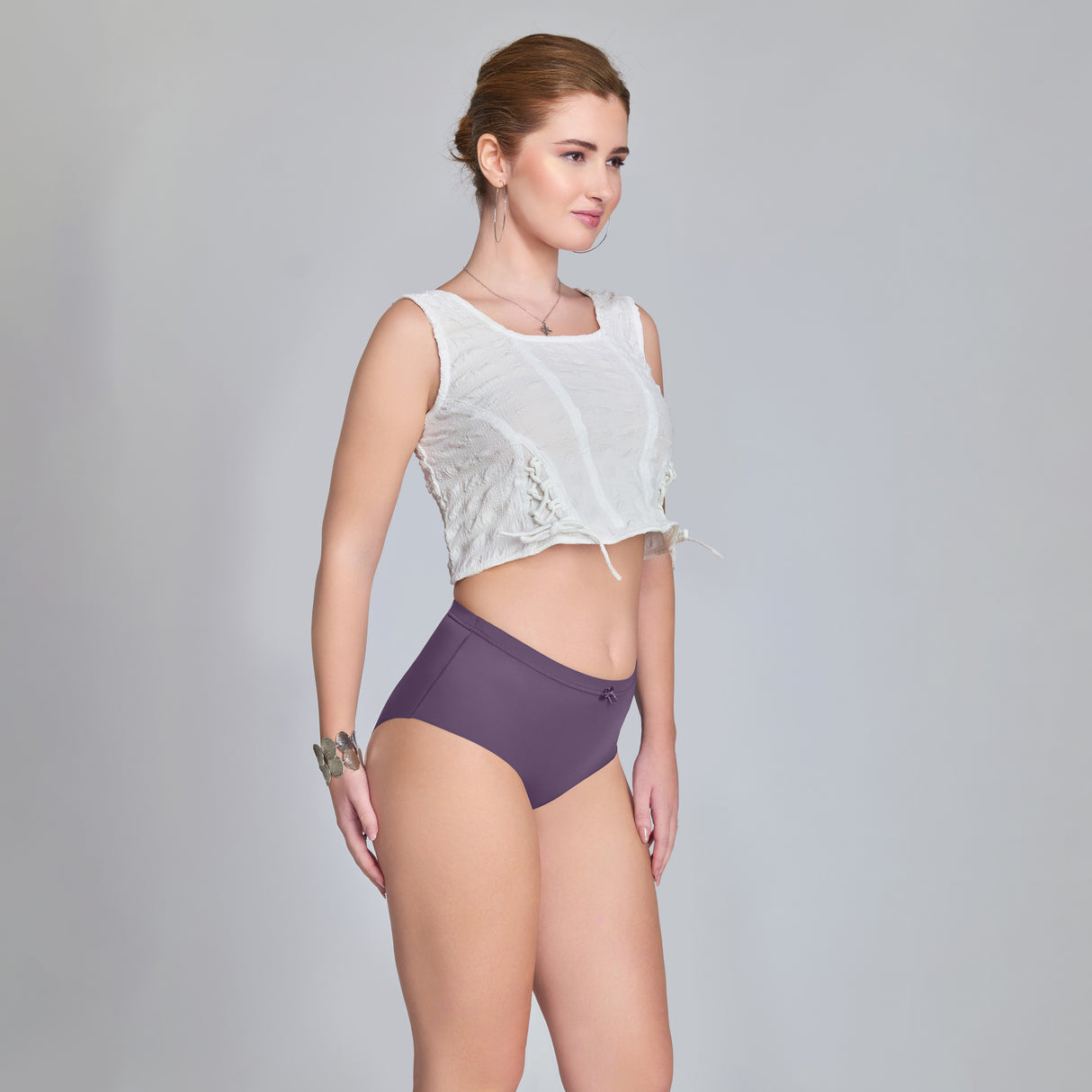 Plain Seamless Panty for Women – Soft,Stretchable & Invisible Comfort Innerwear PQ5033-2pc