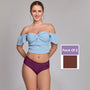 Ultra-Soft Plain Cotton Panty for Women Breathable Stretchable Innerwear for All-Day Wear PQ5023-2PC