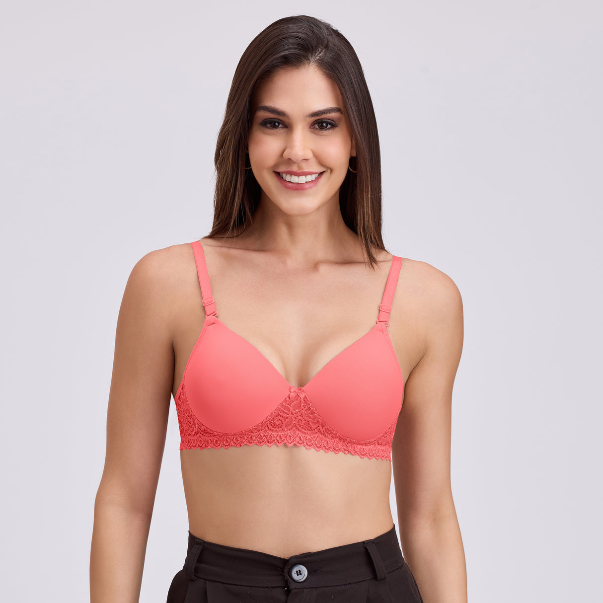 Everyday Comfort Padded Bra – Seamless, Lightly Padded, Wire-Free  FQ8008