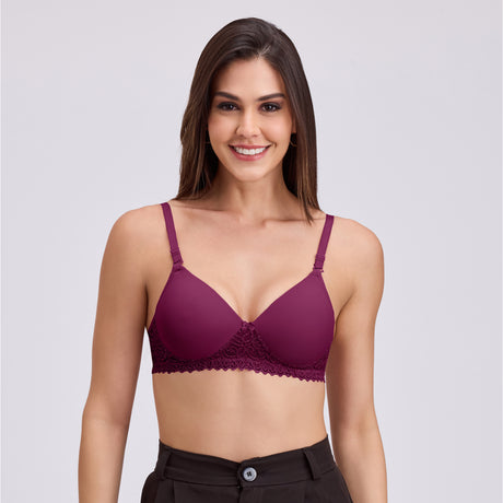 Everyday Comfort Padded Bra – Seamless, Lightly Padded, Wire-Free  FQ8008