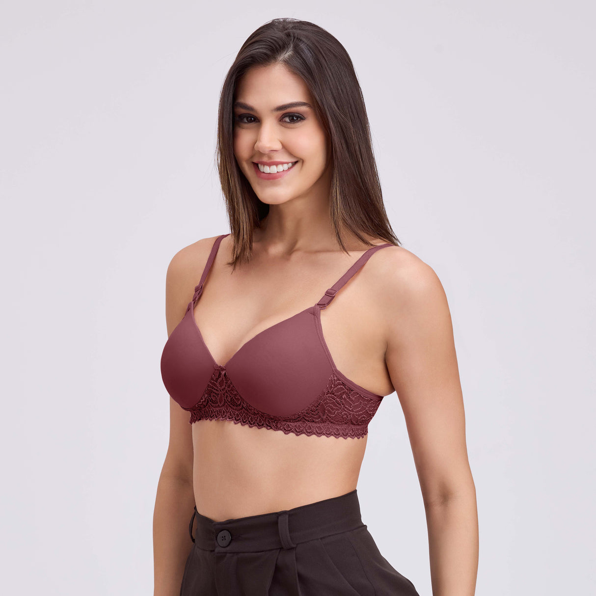 Everyday Comfort Padded Bra – Seamless, Lightly Padded, Wire-Free  FQ8008
