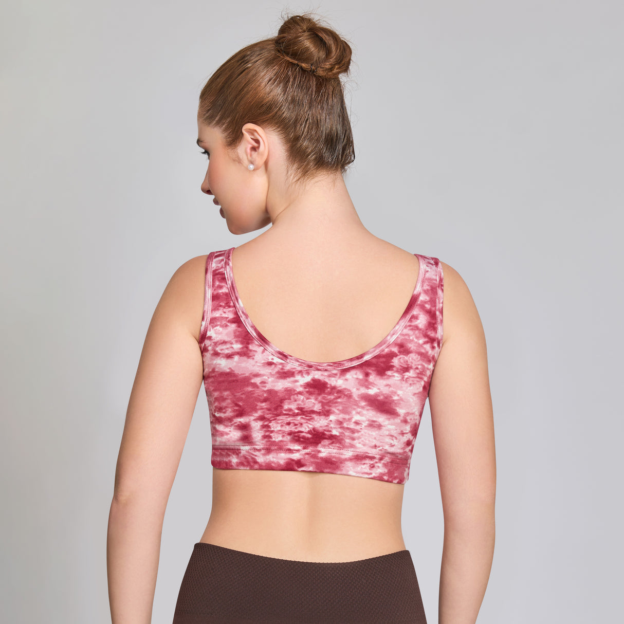 Trendy Printed Sports Bra|Breathable,Stretchable Activewear for Women SQ1038