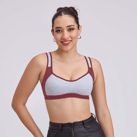 Sports Bra for Women–Perfect for Low to Medium Impact Workouts SQ1020
