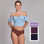 Ultra-Soft Plain Cotton Panty for Women Breathable Stretchable Innerwear for All-Day Wear PQ5023-3PC