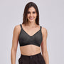 Full Coverage D Cup Bra D Non Padded, Wire-Free Comfort Support- BQ2099