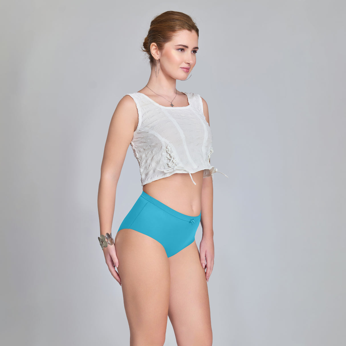 Plain Seamless Panty for Women – Soft,Stretchable & Invisible Comfort Innerwear PQ5033-2pc