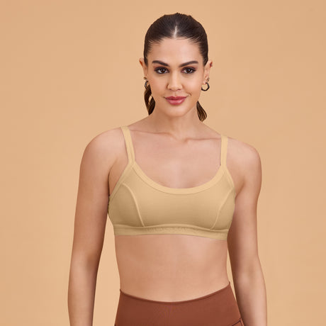 Women’s Non-Padded Seam Sports Bra | Soft Stretch Fit SQ1008
