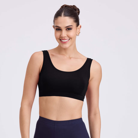Women's Medium-Impact Sports Bra – Supportive, Breathable, Stylish SQ1029