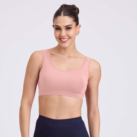 Women's Medium-Impact Sports Bra – Supportive, Breathable, Stylish SQ1029