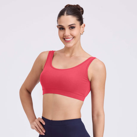 Women's Medium-Impact Sports Bra – Supportive, Breathable, Stylish SQ1029