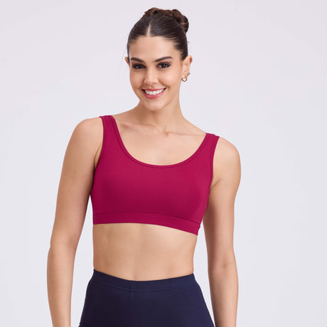 Women's Medium-Impact Sports Bra – Supportive, Breathable, Stylish SQ1029
