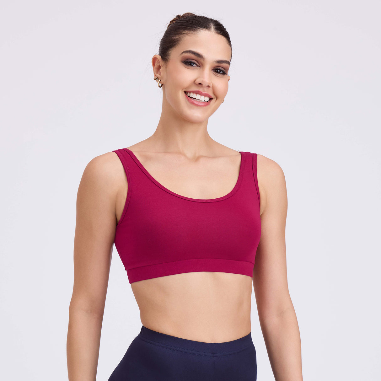Women's Medium-Impact Sports Bra – Supportive, Breathable, Stylish SQ1029