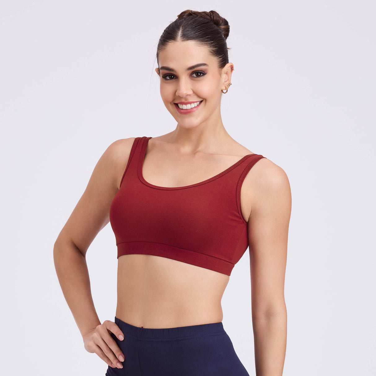 Women's Medium-Impact Sports Bra – Supportive, Breathable, Stylish SQ1029