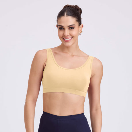 Women's Medium-Impact Sports Bra – Supportive, Breathable, Stylish SQ1029