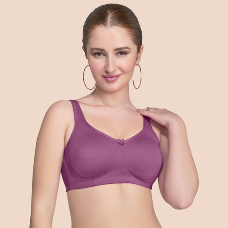 Encircle Full Coverage Side Support Bra for Heavy Bust Daily Wear MQ3060