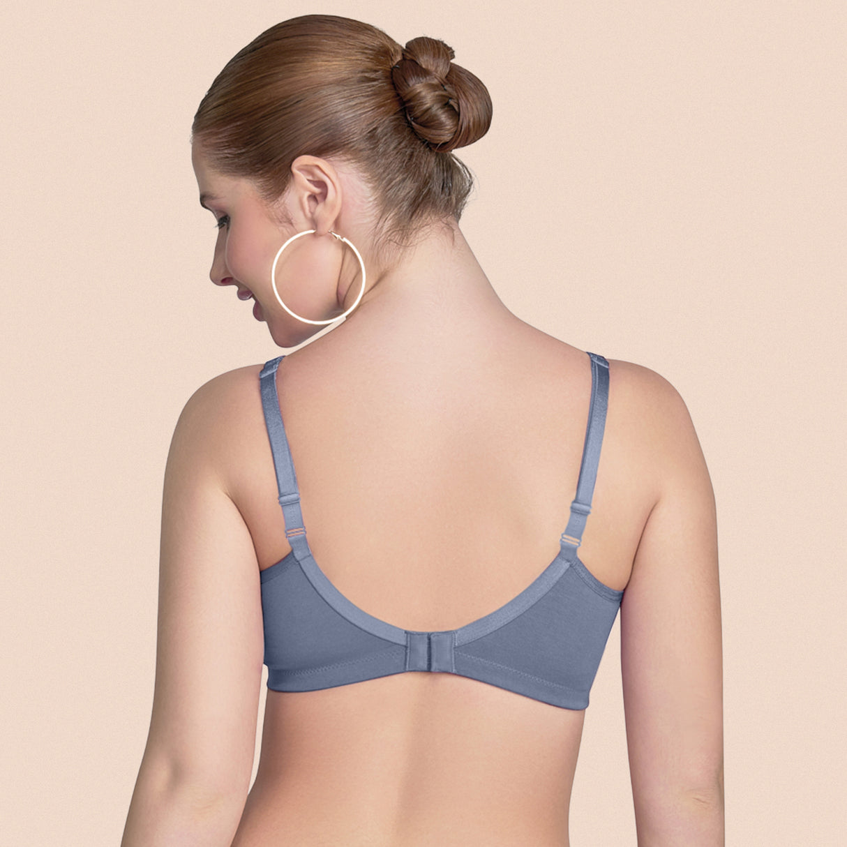 Encircle Full Coverage Side Support Bra for Heavy Bust Daily Wear MQ3060