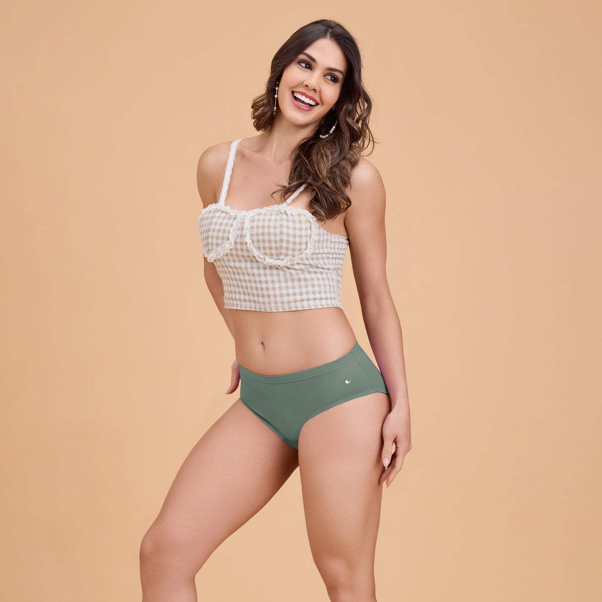 Women’s Plain Hipster Panty–Soft Cotton,Comfort & Everyday Fit PQ5042-2PC