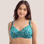 Floral Printed Lightly Padded Bra for All-Day Comfort FQ8007