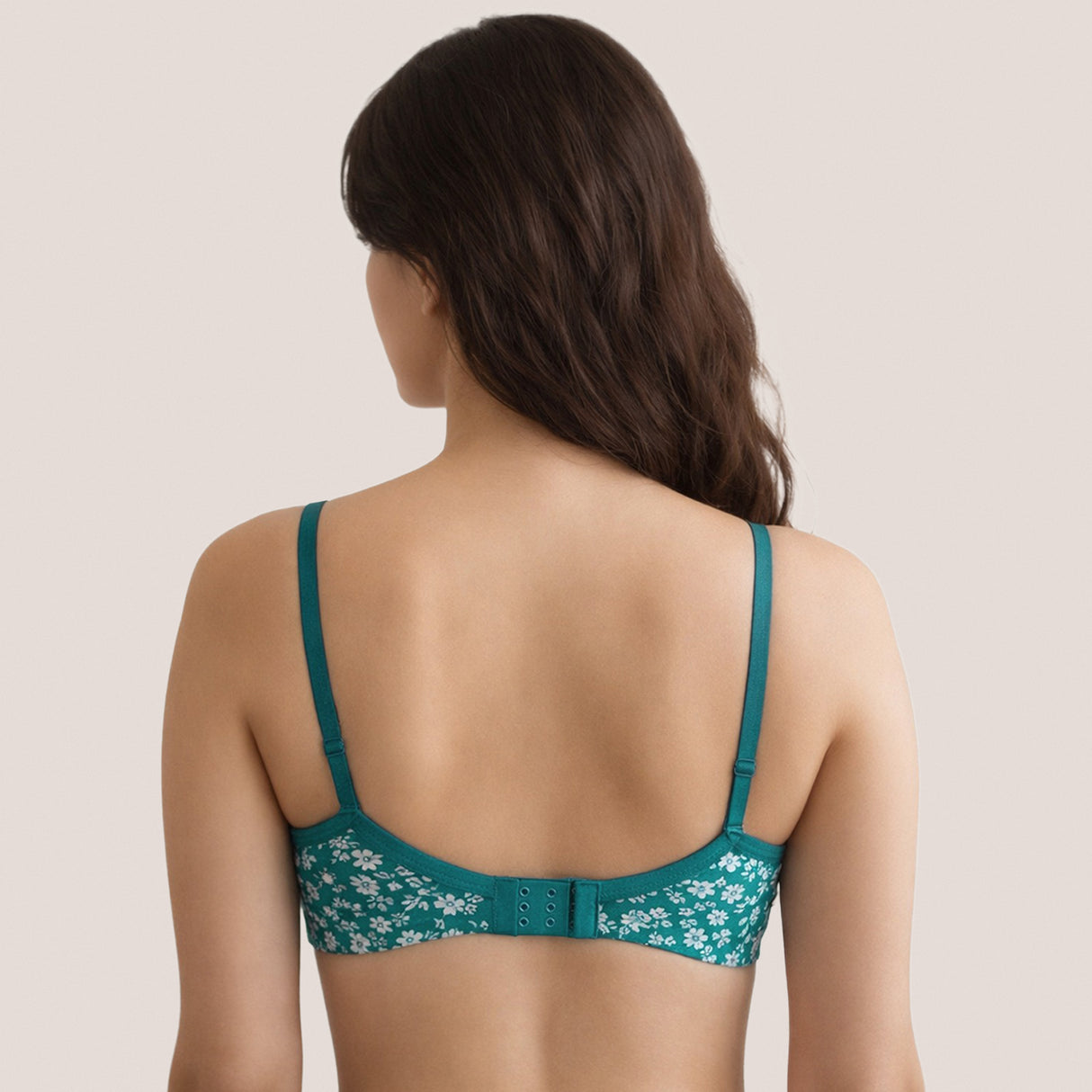 Floral Printed Lightly Padded Bra for All-Day Comfort FQ8007