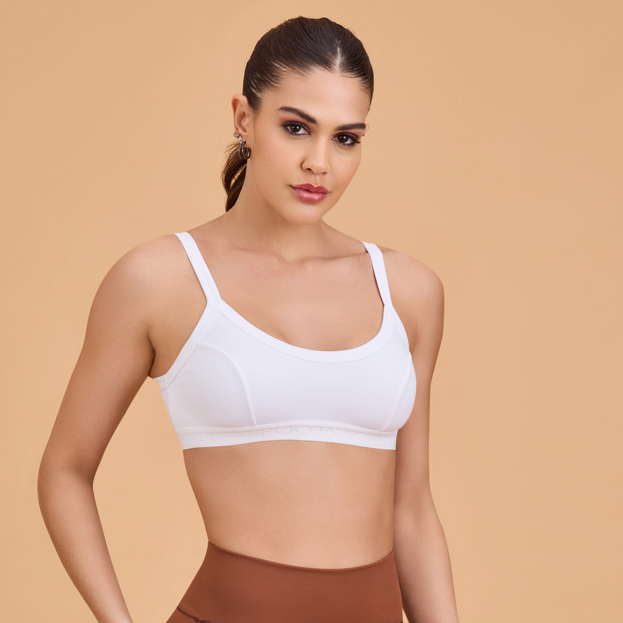 Women’s Non-Padded Seam Sports Bra|Soft Stretch Fit SQ1008_BL
