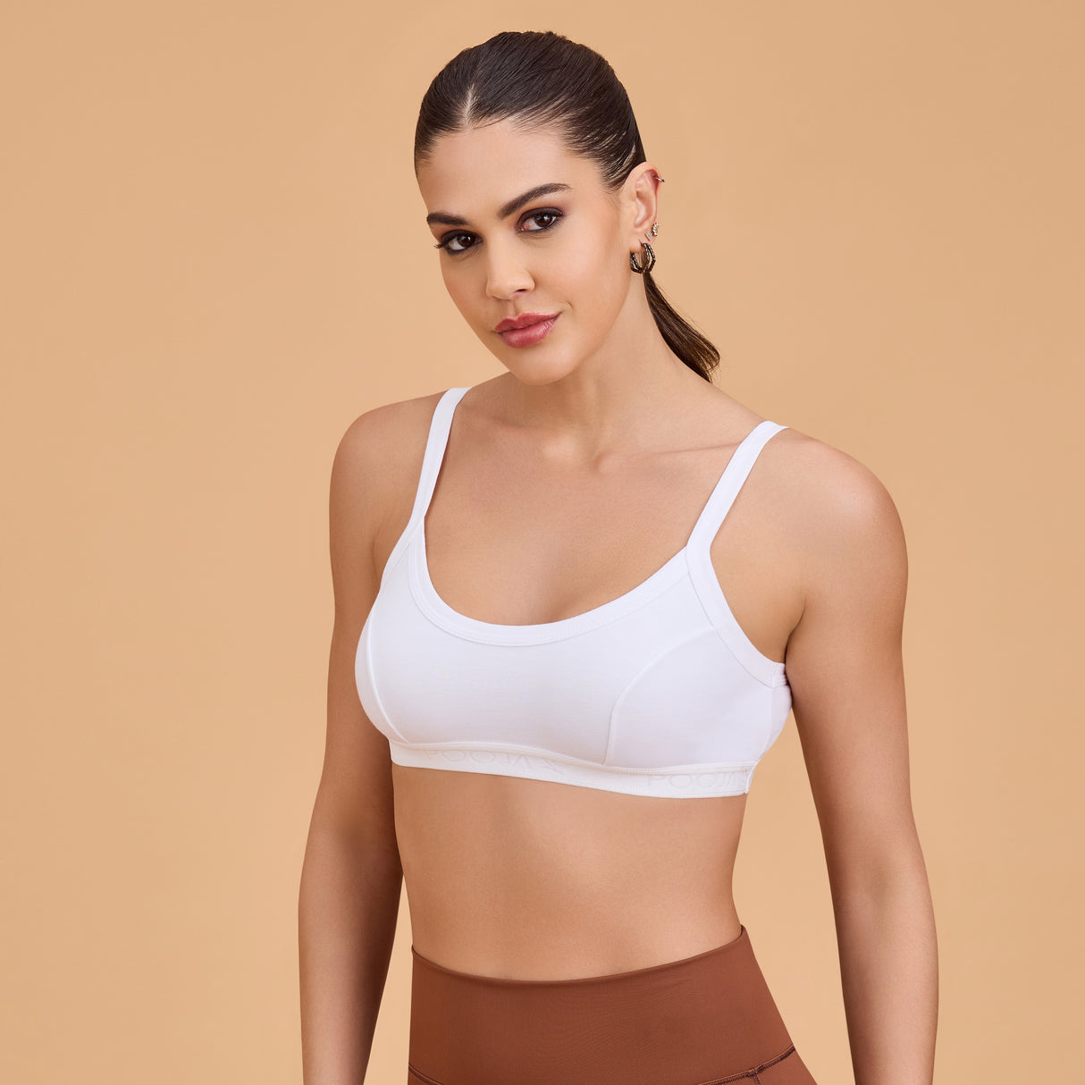 Women’s Non-Padded Seam Sports Bra|Soft Stretch Fit SQ1008_BL