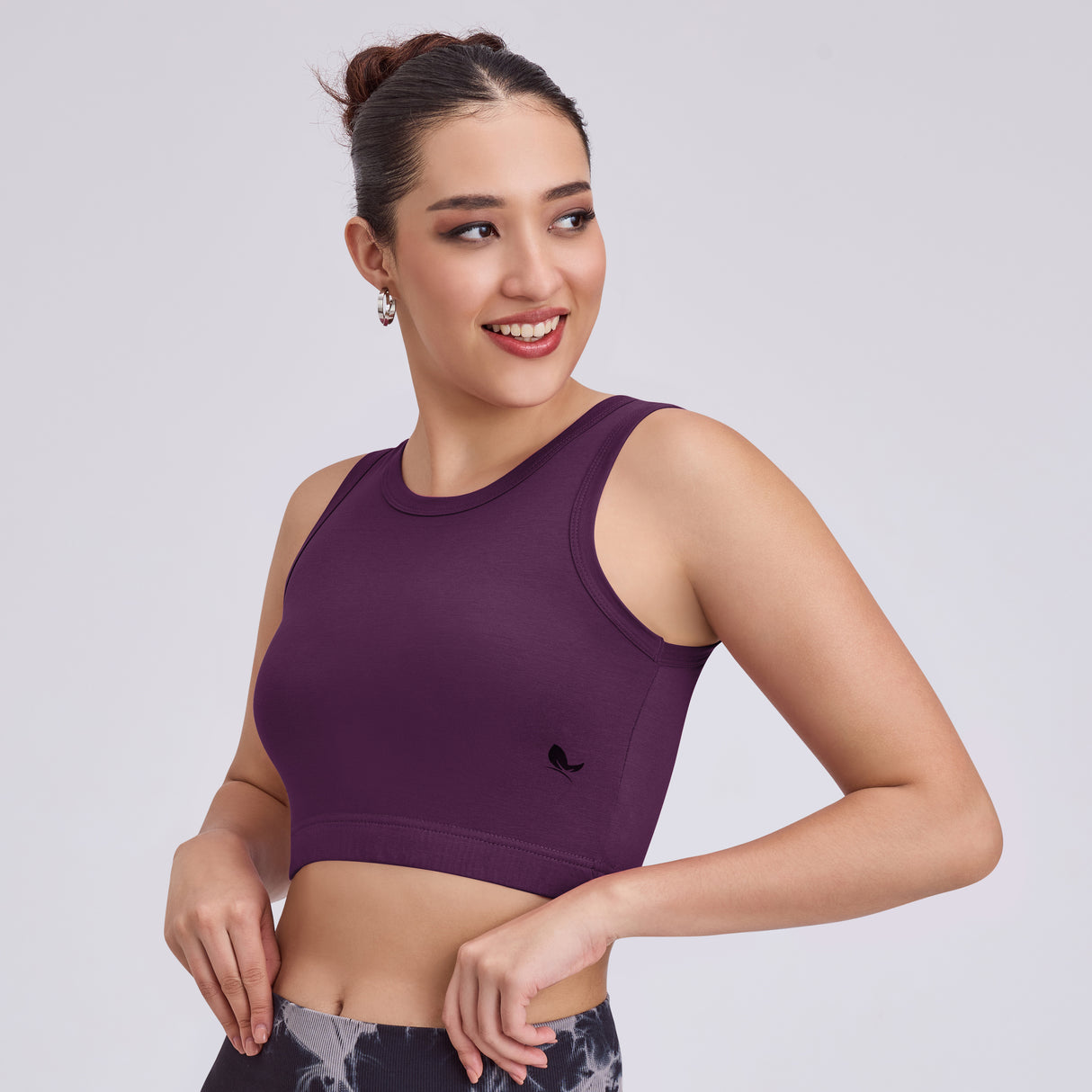 Women's Slip-On Top Bra – Seamless, Wire-Free & Everyday Comfort SQ1039