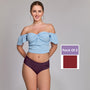 Ultra-Soft Plain Cotton Panty for Women Breathable Stretchable Innerwear for All-Day Wear PQ5023-2PC