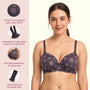Detachable Strap Padded Bra for Versatile Styling & All-Day Comfort NQ4009