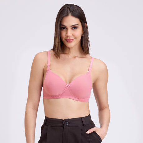 Elegant Lightly Padded Bra for Everyday Comfort & Support FQ8007