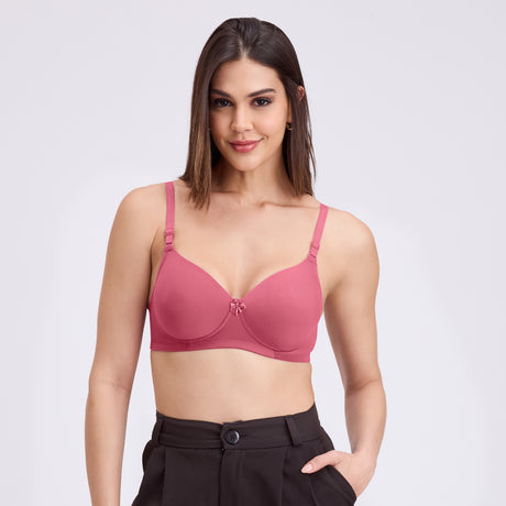 Elegant Lightly Padded Bra for Everyday Comfort & Support FQ8007