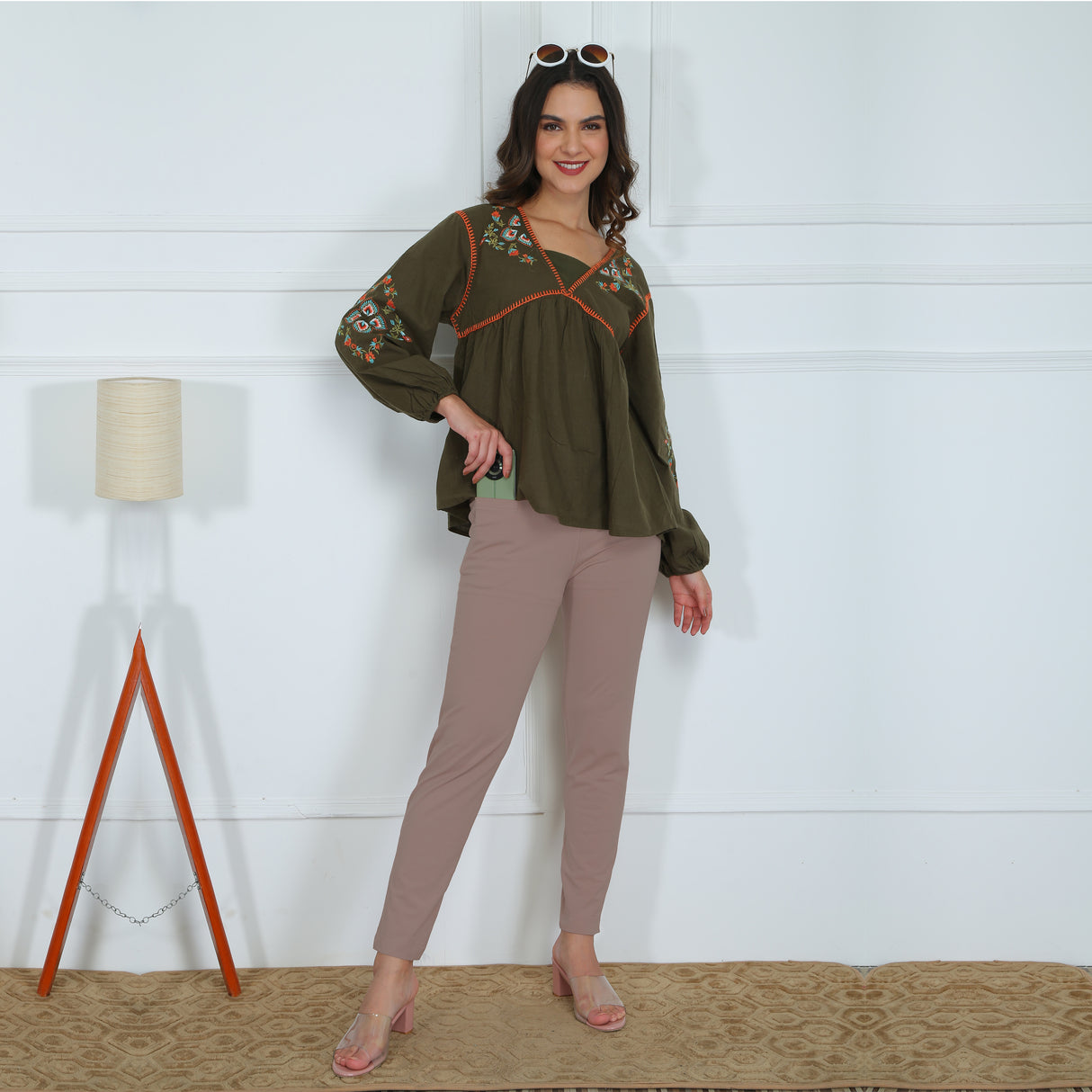 Stylish Kurti Pant with Leggings – Comfortable Daily Wear FKP9001